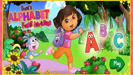 Dora The Explorer - Dora Alphabet Forest Adventure Game