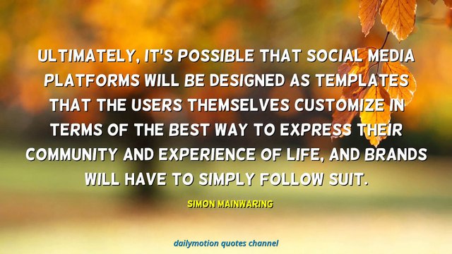 Simon Mainwaring Quotes #6