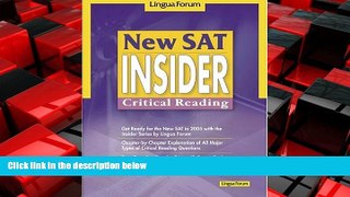Free [PDF] Downlaod  New SAT Insider: Critical Reading  DOWNLOAD ONLINE