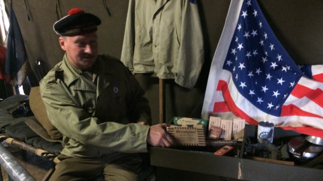 Reconstitution d'un campement