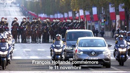 François Hollande commémore le 11 novembre
