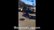 Black mob shows ANTI WHITE RACISM & VICIOUSLY beats older WHITE man ASSuming he voted for Trump!