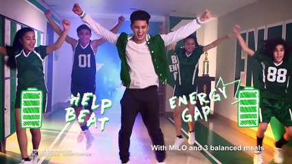 James Reid shows how to #BeatEnergyGap with MILO Champ Moves | Nestlé PH