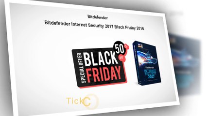 50% OFF Bitdefender Internet Security 2017 Black Friday 2016