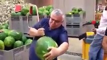 Watermelon Cutting Trick - Amazing videos Of The World - Amazing Talent