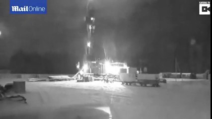 Quả cầu lửa bí ẩn nổ tung trên bầu trời Siberia