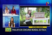 Antonella Masini: joven peruana finalista en concurso mundial de física
