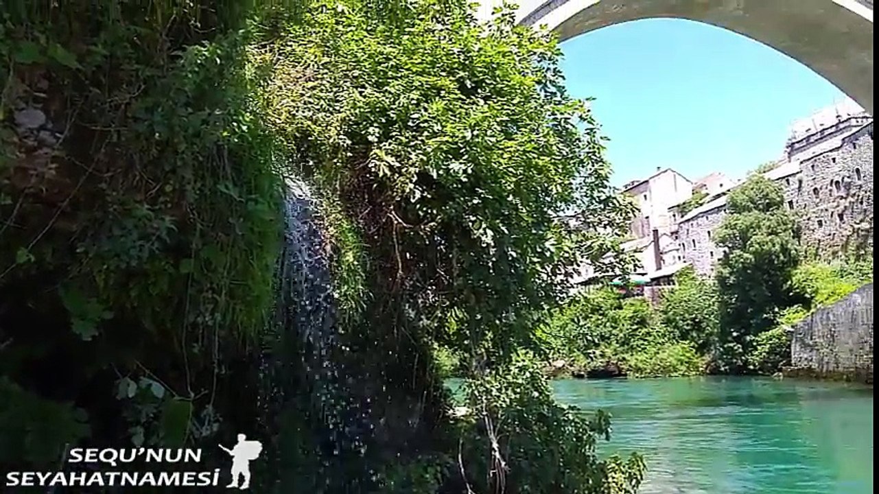 Mostar Gezilecek Yerler - Mostar Köprüsü ve Neretva Nehri - 2
