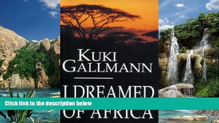 Big Deals  I Dreamed of Africa  Best Seller Books Best Seller
