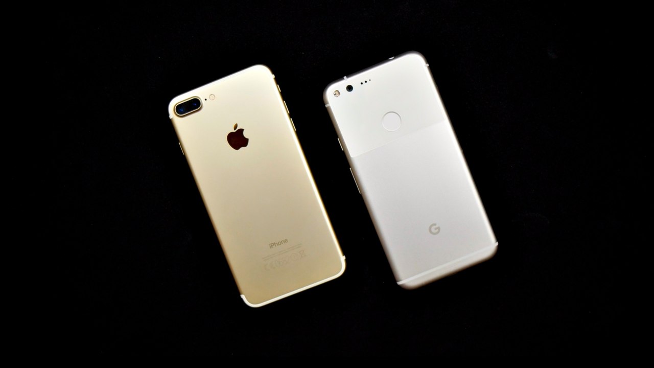 Google Pixel XL vs Apple iPhone 7 Plus - Speedtest und Multitasking