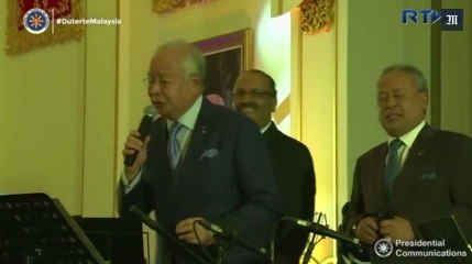 Malaisie : le premier ministre partage un karaoké avec le président philippin