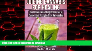 Buy book  Juicing Cannabis for Healing: How I Achieved Almost Complete Remission of Chronic Pain