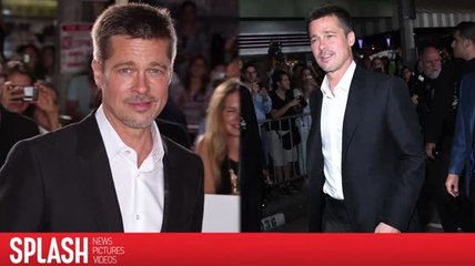 Brad Pitt se ve unas libras más delgado en el lanzamiento de 'Allied' en Westwood
