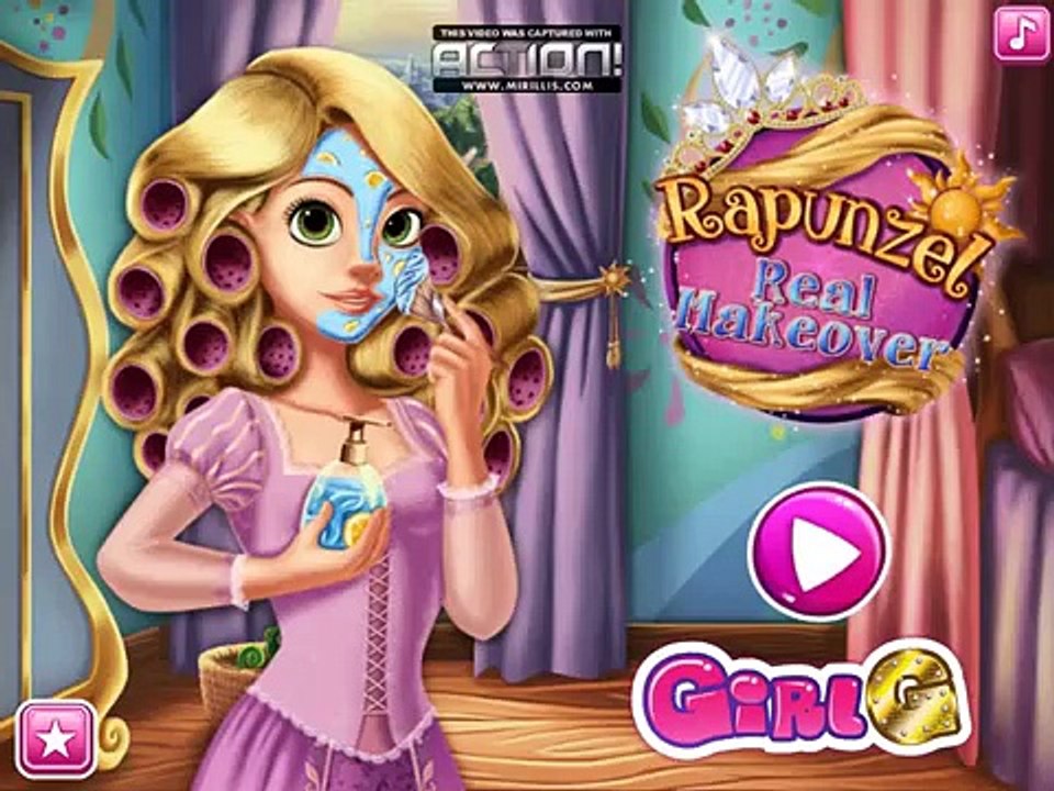 Disney Rapunzel Games - Rapunzel Real Makeover – Best Disney Princess Games For Girls And Kids