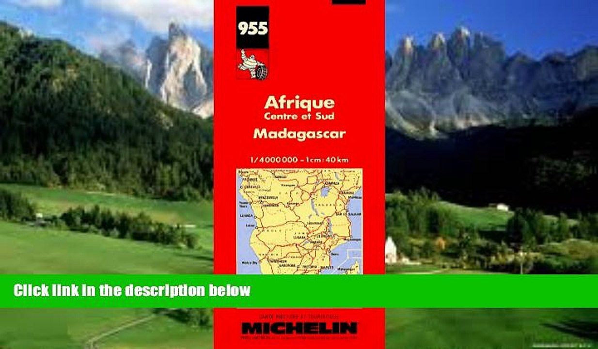 Big Deals  Michelin Africa Central, South, and Madagascar Map No. 955 (Michelin Maps   Atlases)