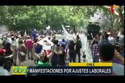 Chile: manifestaciones por ajustes laborales