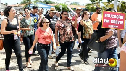 Manifestação contra a PEC 55 realizado na cidade de Sousa, PB