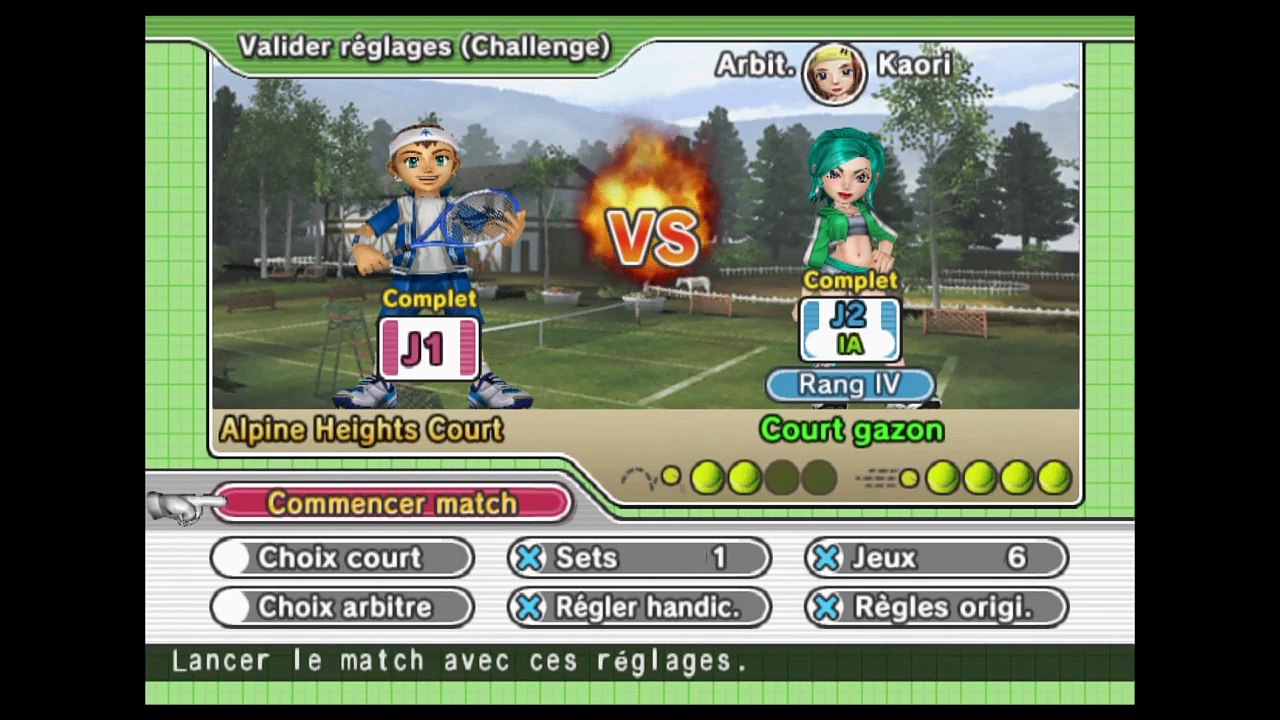 Everybody's Tennis PS2 sur PS4
