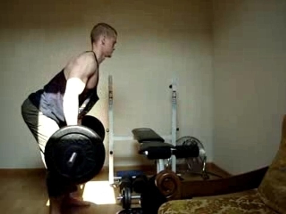 Rowing barre 20x52.5 Kg