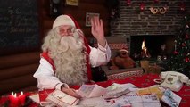 Message vidéo du Père Noël aux enfants - Laponie - Finlande - Rovaniemi