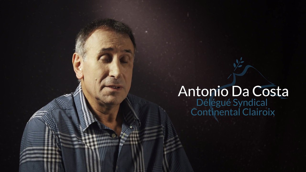 Les visages du Syndicalisme CFTC : Antonio DA COSTA, CONTINENTAL
