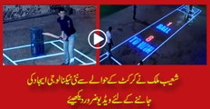 Pepsi transforms a cricket pitch into a pinball cricket game along with Shoaib Malik