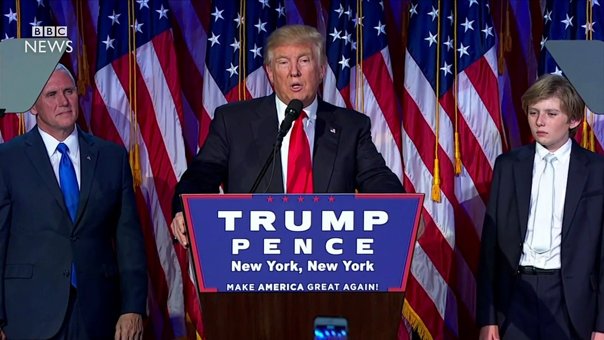 ⁣Donald Trump's presidential agenda - BBC News