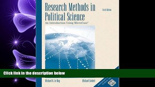 READ book  Research Methods in Political Science: An Introduction Using MicroCase ExplorIt  BOOK