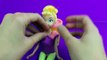 Play Doh Disney Tinkerbell Barbie Doll Princess Dress Gown DIY From Play-Doh on Barbie Clothes