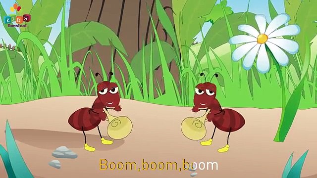 Ants Go Marching - Nursery Rhymes | Play School Songs | Easy To Learn