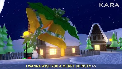 Feliz Navidad With Lyrics | Popular Christmas Carols For The Tiny Tots