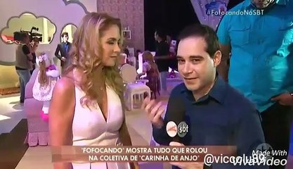 Lucero #CarinhadeAnjo Entrevista SBT Fofocando t