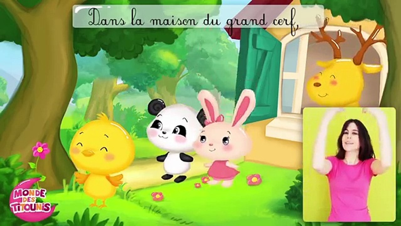 Pirouette cacahuète - Il était un petit homme - Comptines à gestes pour bébés - Titounis