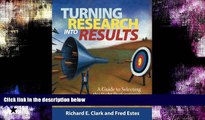 READ book  Turning Research Into Results: A Guide to Selecting the Right Performance Solutions