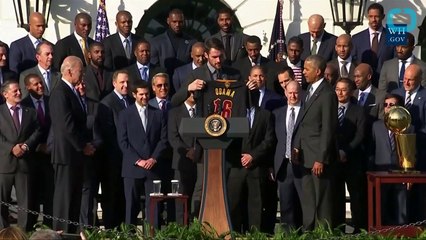 Obama honors Cavaliers