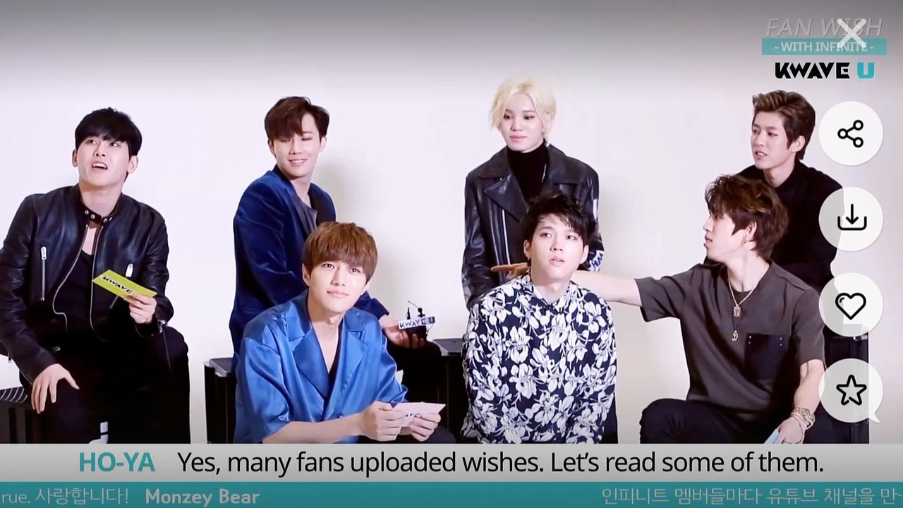 161108 KWAVE U - FAN WISH with INFINITE 오프닝