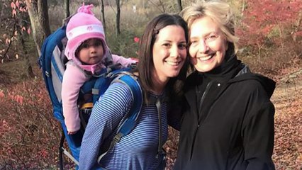 A Mom Ran Into Hillary Clinton Walking Her Dog In The Woods