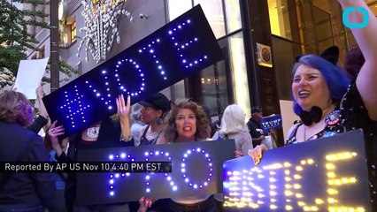 Second Day Of Anti-Trump Protests