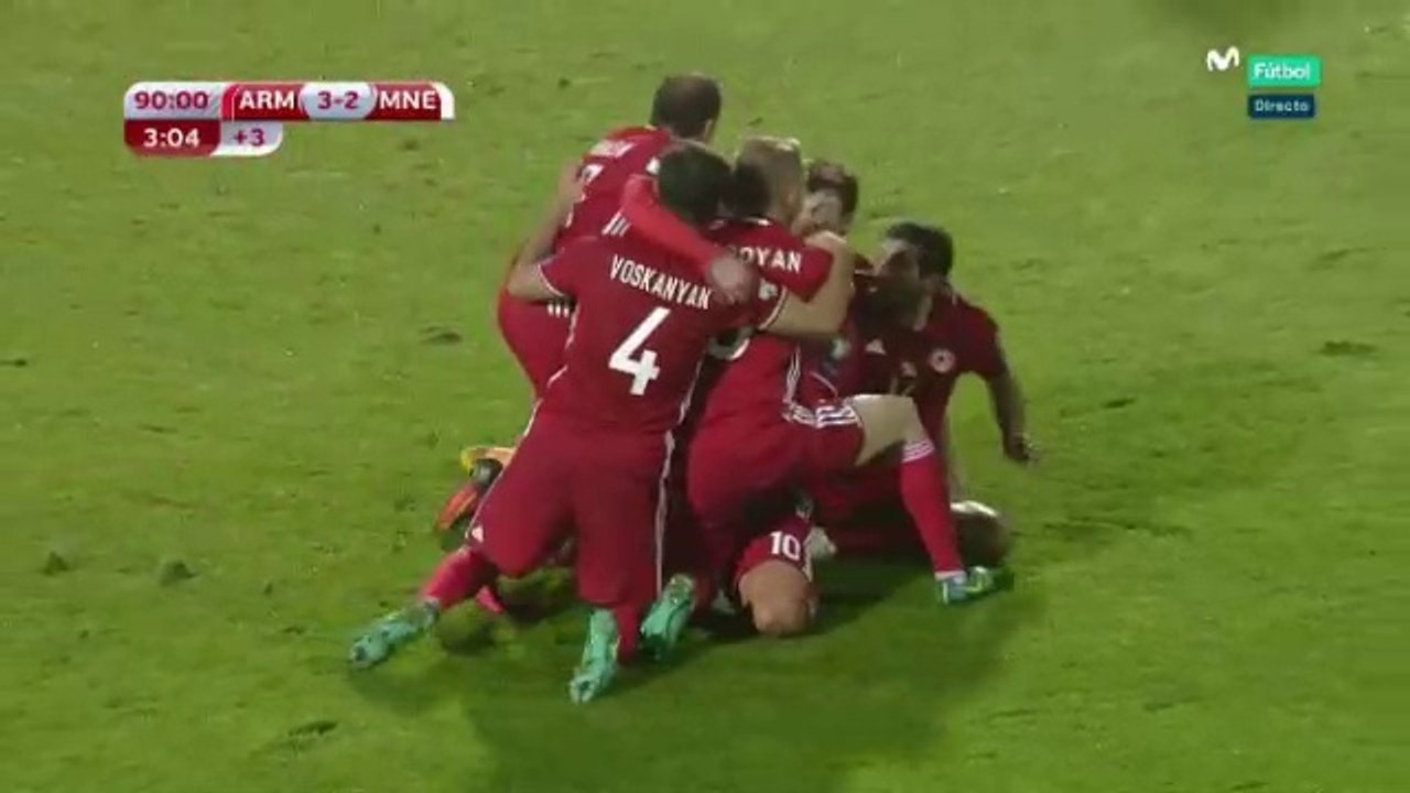 Gevorg Ghazaryan Winning Goal HD - Armenia 3-2 Montenegro - WC Qualification Europe 11.11.2016 HD