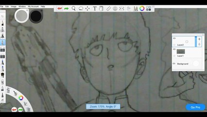 I Like Mob Psycho 100 (speed drawing)
