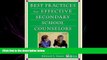 READ book  Best Practices for Effective Secondary School Counselors  FREE BOOOK ONLINE