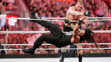 Brock Lesnar vs Roman Reigns Wrestlemania 31