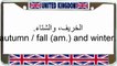 Learn English - lesson 16 Seasons and Weather _ تعلم اللغة الإنجليزية - الدرس 16 [ستة عشر]‬