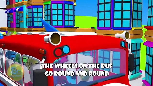 Baymax Big Hero 6 Wheels On The Bus | Nursery Rhymes | 3D Animation In HD From Binggo Channel