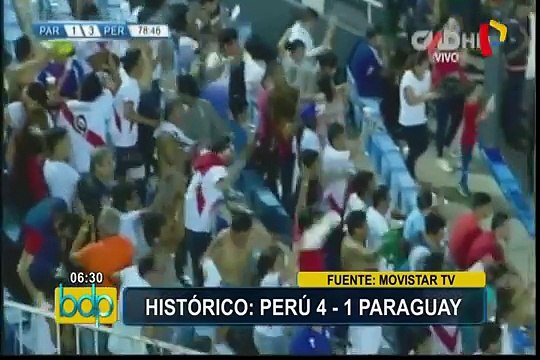 Perú vs. Paraguay: así celebraron nuestros seleccionados el histórico triunfo