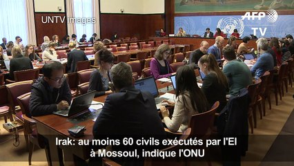 ONU: au moins 60 civils exécutés par l'EI à Mossoul