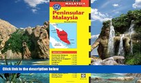 Big Deals  Peninsular Malaysia Travel Map Seventh Edition (Periplus Travel Maps)  Best Seller