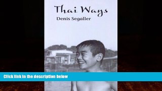 Books to Read  Thai Ways  Best Seller Books Most Wanted