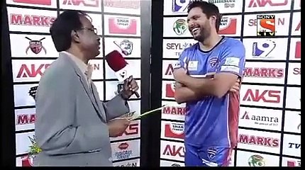 Lovely Conversation of Shahid Afridi While Taking Man of the Match Award in BPL
