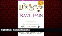 Buy book  The Bible Cure for Back Pain: Ancient Truths, Natural Remedies and the Latest Findings